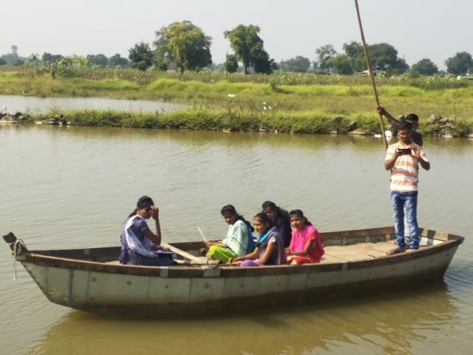 Students' journey of two kilometers through the Jui project | विद्यार्थ्यांचा जुई प्रकल्पातून दोन किलोमीटरचा प्रवास Students' journey of two kilometers through the Jui project | विद्यार्थ्यांचा जुई प्रकल्पातून दोन किलोमीटरचा प्रवास