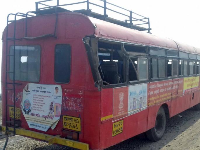 Big accident fortunately avoided | मोठा अपघात सुदैवाने टळला Big accident fortunately avoided | मोठा अपघात सुदैवाने टळला