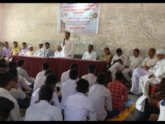 Inauguration of winter labor camp in Kawanai | कावनई येथे हिवाळी श्रमसंस्कार शिबीराचे उद्घाटन