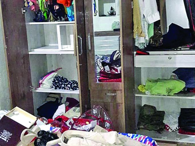 Policeman's bungalow explodes in Bamanoli | बामणोलीत भरदिवसा पोलिसाचा बंगला फोडला