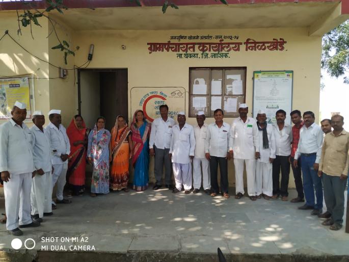 Padmavati Kadam elected unopposed as Vice-Chancellor of Nilkhede Gram Panchayat | निळखेडे ग्रामपंचायतीच्या उपसरपंचपदी पद्मावती कदम यांची बिनविरोध निवड Padmavati Kadam elected unopposed as Vice-Chancellor of Nilkhede Gram Panchayat | निळखेडे ग्रामपंचायतीच्या उपसरपंचपदी पद्मावती कदम यांची बिनविरोध निवड