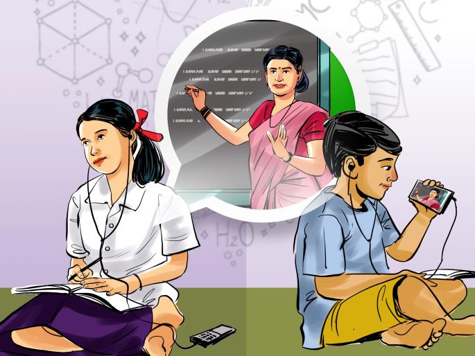 The struggle of the department for the education of the students | विद्यार्थ्यांच्या शिक्षणासाठी विभागाची धडपड The struggle of the department for the education of the students | विद्यार्थ्यांच्या शिक्षणासाठी विभागाची धडपड