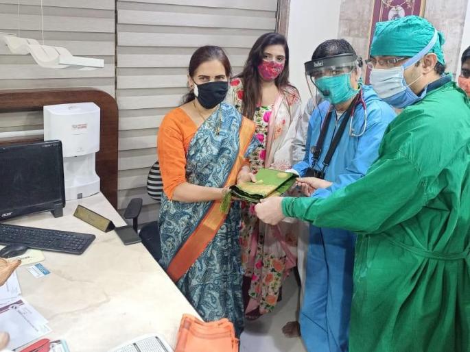 In honor of Shah, Chandalia | शहा, चंडालिया यांचा सन्मान