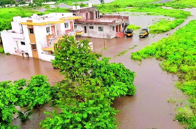 Watery in the first rain | पहिल्याच पावसात जलमय Watery in the first rain | पहिल्याच पावसात जलमय