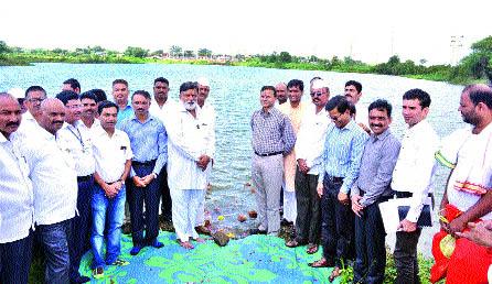  Due to Nashik Pattern, water level increase due to the water level | नाशिक पॅटर्नमुळे पाणीसाठ्यात वाढ