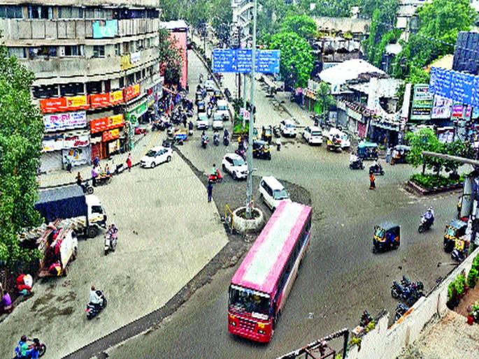 CBS will dig Ashok column pillar after it | सीबीएस पाठोपाठ अशोकस्तंभ चौक खोदणार  CBS will dig Ashok column pillar after it | सीबीएस पाठोपाठ अशोकस्तंभ चौक खोदणार