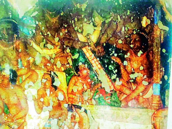 Pictures of old game found in Ajanta caves | तथागत बुद्धांनी भिक्खूंना नाकारलेल्या ‘द्युत’ खेळाची अजिंठ्याच्या गुफांमध्ये आढळली भित्तीचित्रे Pictures of old game found in Ajanta caves | तथागत बुद्धांनी भिक्खूंना नाकारलेल्या ‘द्युत’ खेळाची अजिंठ्याच्या गुफांमध्ये आढळली भित्तीचित्रे