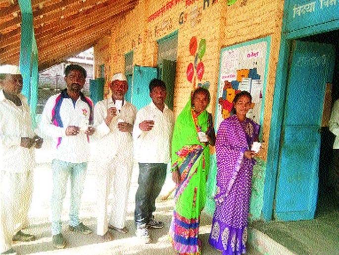 Nashik taluka recorded 84 percent voting | नाशिक तालुक्यात ८४ टक्के मतदान Nashik taluka recorded 84 percent voting | नाशिक तालुक्यात ८४ टक्के मतदान