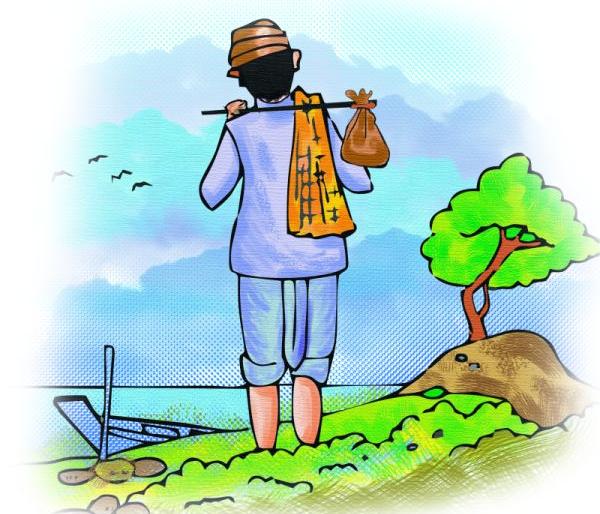 The labor of the wages, the villages got dew | मजुरीचा सोस, गावे पडू लागली ओस
