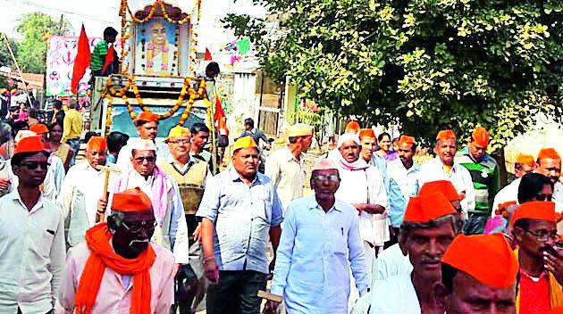 Rashtrasantak Palkhi in Vadad | वडसात राष्ट्रसंताची पालखी Rashtrasantak Palkhi in Vadad | वडसात राष्ट्रसंताची पालखी