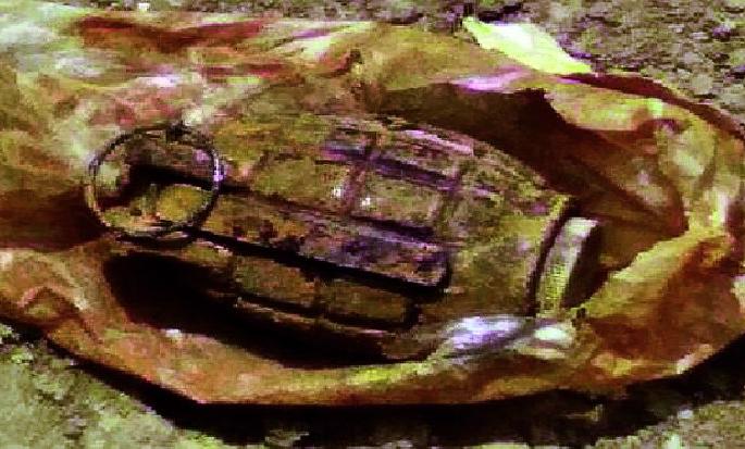 The live bomb found at the work of MREGS | एमआरईजीएसच्या कामावर आढळला जिवंत बॉम्ब The live bomb found at the work of MREGS | एमआरईजीएसच्या कामावर आढळला जिवंत बॉम्ब