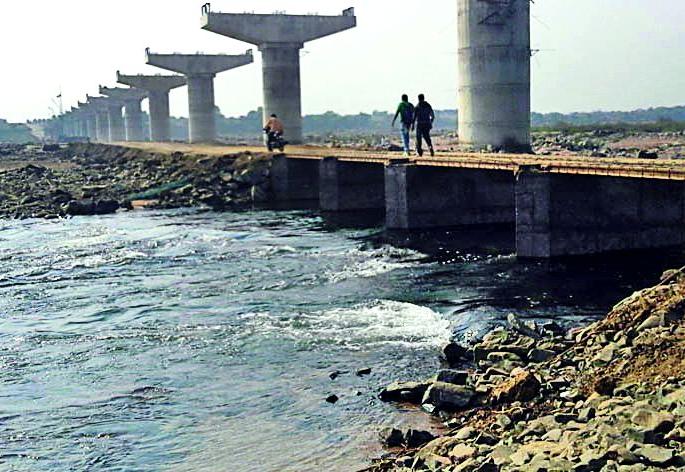 Aheri risks water conservation due to divert flow | प्रवाह वळविल्याने अहेरीला जलसंकटाचा धोका Aheri risks water conservation due to divert flow | प्रवाह वळविल्याने अहेरीला जलसंकटाचा धोका