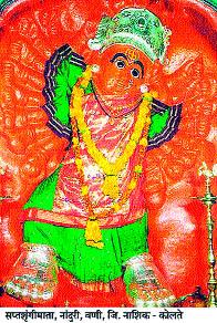 Thirty-thousand devotees of Goddess Kamal | पाचव्या माळेला ४० हजार भाविक देवीचरणी नतमस्तक Thirty-thousand devotees of Goddess Kamal | पाचव्या माळेला ४० हजार भाविक देवीचरणी नतमस्तक