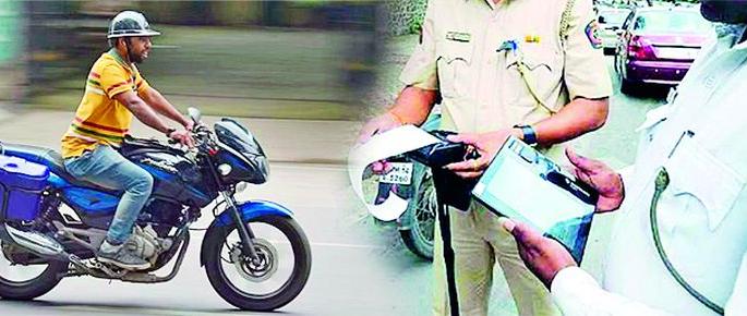 The car overturned with alcohol; He was fined by the police | दारू ढोसून गाडी दामटली; पोलिसांनी दंड लावून जिरवली