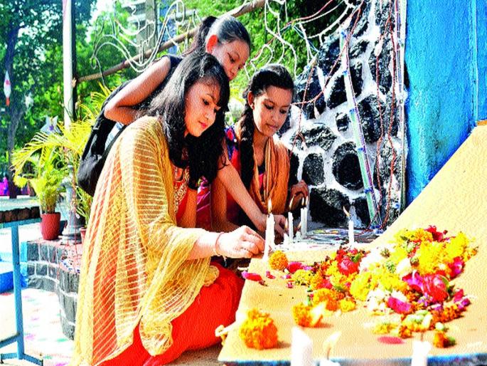 In the city celebrates the birth of Lord Jesus | शहरात प्रभू येशूंचा जन्मोत्सव साजरा In the city celebrates the birth of Lord Jesus | शहरात प्रभू येशूंचा जन्मोत्सव साजरा