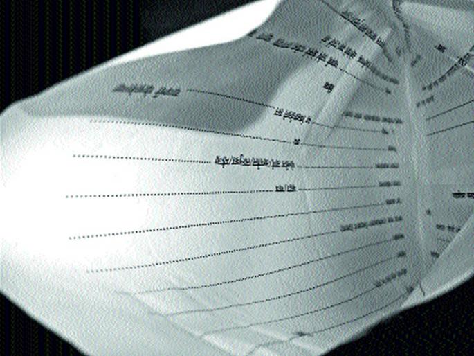  Voter registration application paper bags market | मतदार नोंदणी अर्जाच्या कागदी पिशव्या बाजारात