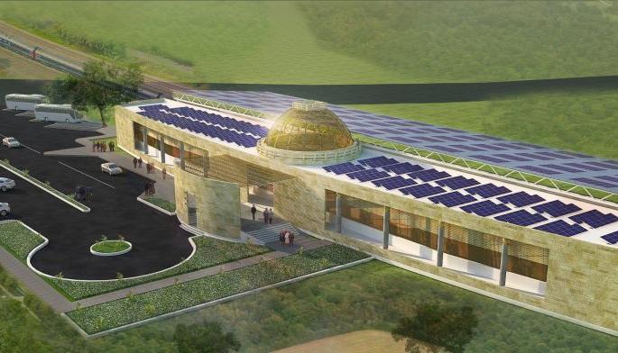 Nagpur Metro's new-airport station based on Sanchi Buddhist stupa | नागपूर मेट्रोचे न्यू-एयरपोर्ट स्टेशन सांची बौद्ध स्तूपाच्या धर्तीवर Nagpur Metro's new-airport station based on Sanchi Buddhist stupa | नागपूर मेट्रोचे न्यू-एयरपोर्ट स्टेशन सांची बौद्ध स्तूपाच्या धर्तीवर