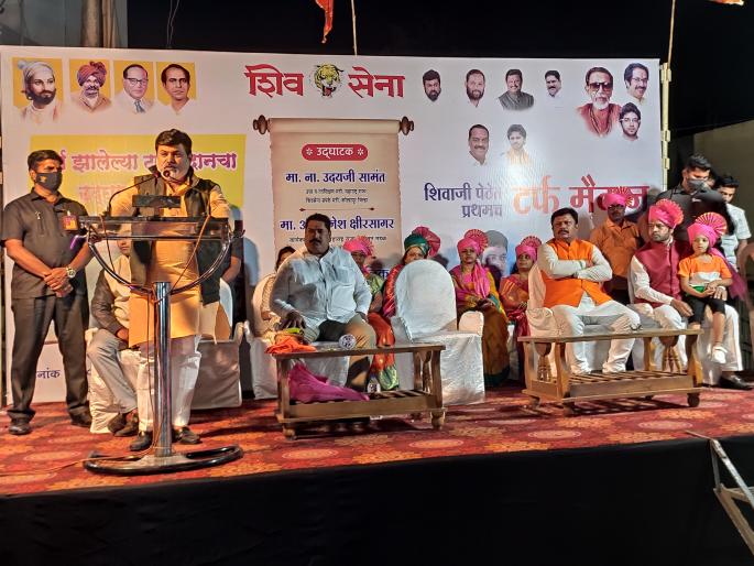 Big list of rich people to join Shiv Sena: Uday Samant | शिवसेनेत प्रवेशासाठी मातब्बरांची मोठी यादी : उदय सामंत Big list of rich people to join Shiv Sena: Uday Samant | शिवसेनेत प्रवेशासाठी मातब्बरांची मोठी यादी : उदय सामंत