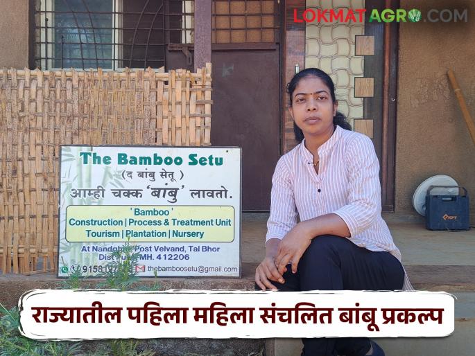 The Bambu Setu: The first bamboo project in the state run by women in remote areas of Bhor | द बांबू सेतू : भोरमधील अतिदुर्गम भागात महिला चालवतेय राज्यातील पहिला बांबू प्रकल्प The Bambu Setu: The first bamboo project in the state run by women in remote areas of Bhor | द बांबू सेतू : भोरमधील अतिदुर्गम भागात महिला चालवतेय राज्यातील पहिला बांबू प्रकल्प