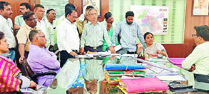 Yashomati on the Chief District Collector | यशोमती बरसल्या जिल्हाधिकाऱ्यांवर Yashomati on the Chief District Collector | यशोमती बरसल्या जिल्हाधिकाऱ्यांवर