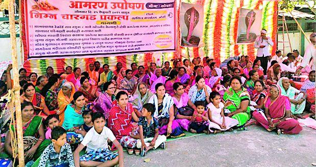 The following Charghad project in Khopda is malignant | खोपडा येथील निम्न चारघड प्रकल्पात गैरप्रकार