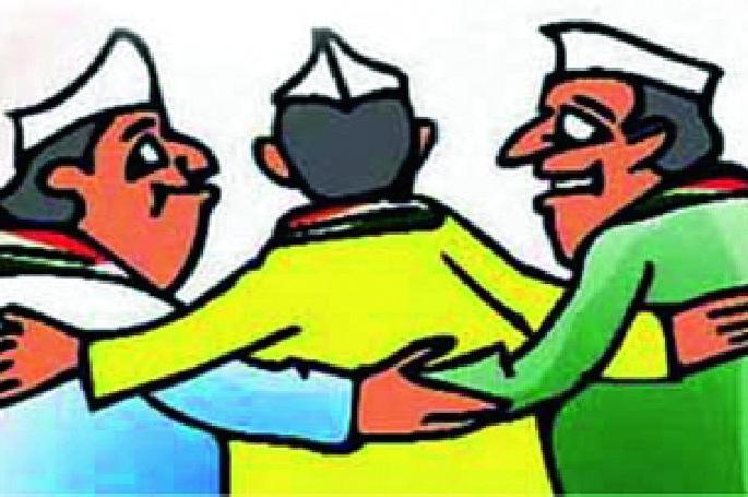 70% of the villages in the district got politics | जिल्ह्यातील ७० टक्के गावांत राजकारण पेटले 70% of the villages in the district got politics | जिल्ह्यातील ७० टक्के गावांत राजकारण पेटले