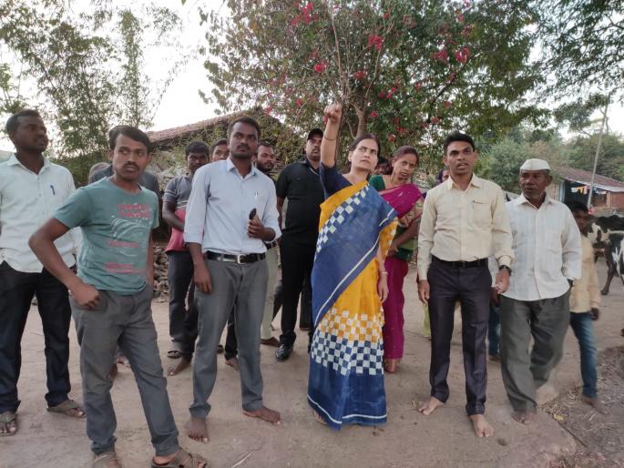 Inspection of problems in Peth taluka | पेठ तालुक्यातील समस्यांची पाहणी