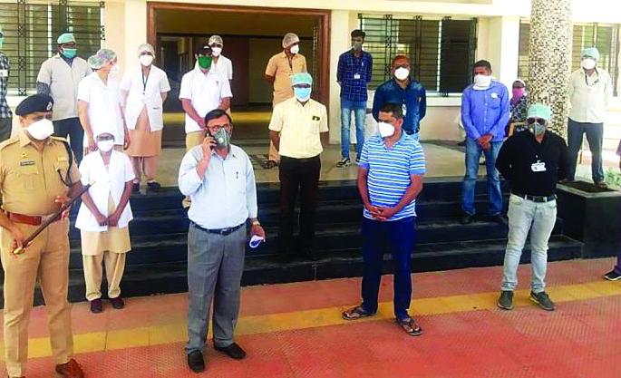 CoronaVirus in Buldhana: Three more patients overcome corona infection | CoronaVirus in Buldhana : आणखी तीन रुग्णांची कोरोना संसर्गावर मात