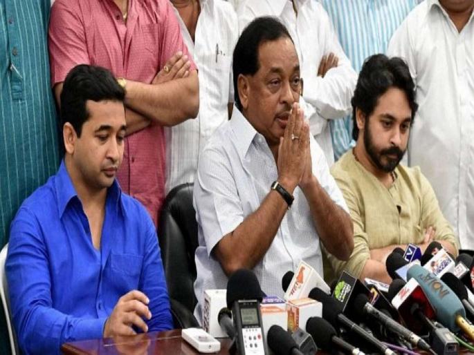 Maharashtra Election 2019: ... but I will do it from the front; Disagreement between Narayan Rane sons? | Maharashtra Election 2019: ...पण वार मी समोरुनच करणार; राणे पुत्रांमधील मतभेद चव्हाट्यावर? Maharashtra Election 2019: ... but I will do it from the front; Disagreement between Narayan Rane sons? | Maharashtra Election 2019: ...पण वार मी समोरुनच करणार; राणे पुत्रांमधील मतभेद चव्हाट्यावर?