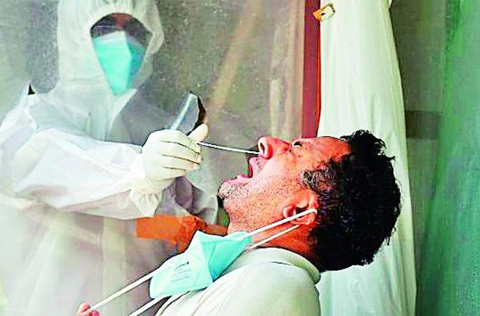 Carina test mandatory for those coming from four states | चार राज्यांमधून येणाऱ्यांना काेराेना टेस्ट अनिवार्य Carina test mandatory for those coming from four states | चार राज्यांमधून येणाऱ्यांना काेराेना टेस्ट अनिवार्य