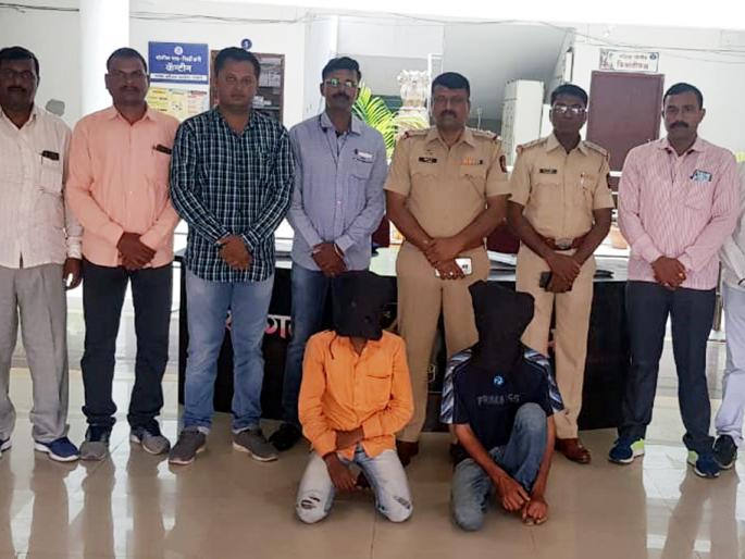 Parbhani: The two goons trying to rob the bank | परभणी : बँकेत चोरीचा प्रयत्न करणारे दोघे गजाआड