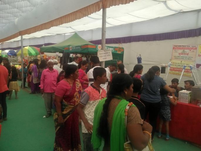 Satara: Paithani, Amla Candy, and Nancy biscuits ..., Manini Jatta: Stall Participants in the State; Selling up to 20 lakhs in two days | सातारा : पैठणी, आवळा कँडी अन् नाचणीची बिस्कीटंही..., मानिनी जत्रा : राज्यातील स्टॉल सहभागी; दोन दिवसांत २० लाखांच्यावर विक्री