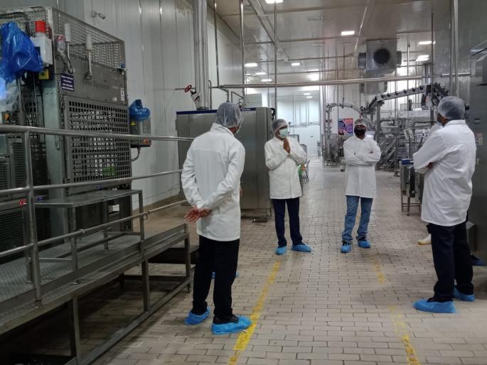 Health team visits Hindustan Unilever with tehsildar | हिंदुस्थान युनिलीव्हरला तहसीलदारांसह आरोग्य पथकाची भेट