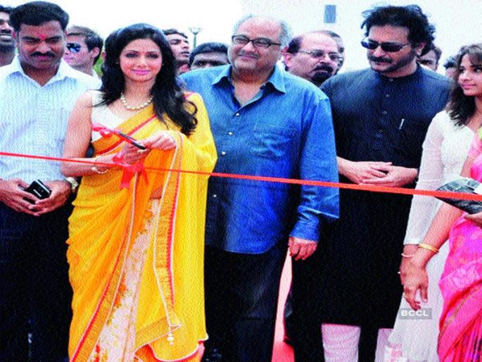 Sridevi wanted to be from Nashik, but ... | श्रीदेवीला व्हायचे होते नाशिककर, पण...