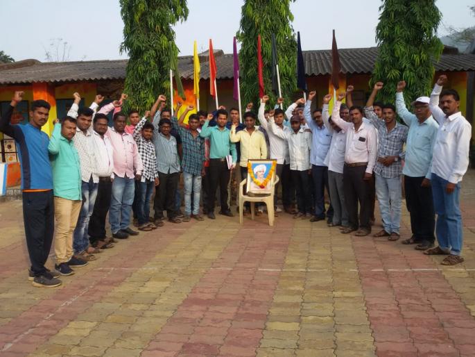 Ugulan of the tribes at Palasan | पळसन येथे आदिवासींचे उलगुलान Ugulan of the tribes at Palasan | पळसन येथे आदिवासींचे उलगुलान