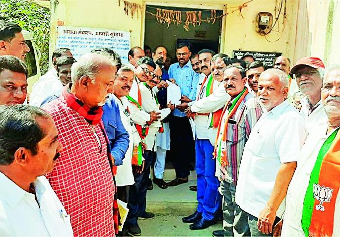 BJP's Elgar against the state government | राज्यसरकारविरोधात भाजपचा एल्गार BJP's Elgar against the state government | राज्यसरकारविरोधात भाजपचा एल्गार