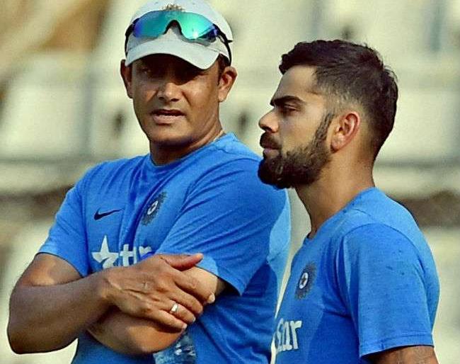 Know what Anil Kumble, who resigned after the dispute, said about Virat Kohli ... | भांडणानंतर राजीनामा देणारे अनिल कुंबळे कोहलीबद्दल काय म्हणाले, जाणून घ्या...