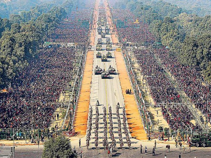 The reconciliation of republican power and culture; The unparalleled courage shown by the security forces at a picturesque ceremony on the highway | प्रजासत्ताक शक्ती आणि संस्कृतीचा मिलाफ; राजपथावरील नयनरम्य सोहळ्यात संरक्षण दलांनी दाखविले अजोड साहस The reconciliation of republican power and culture; The unparalleled courage shown by the security forces at a picturesque ceremony on the highway | प्रजासत्ताक शक्ती आणि संस्कृतीचा मिलाफ; राजपथावरील नयनरम्य सोहळ्यात संरक्षण दलांनी दाखविले अजोड साहस