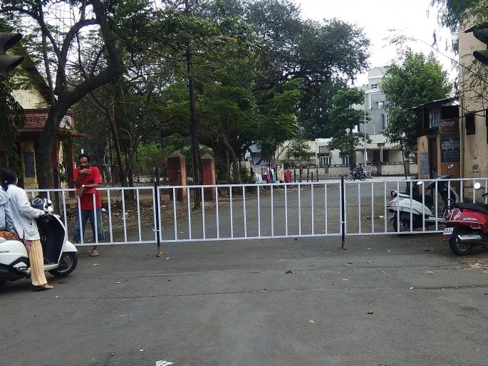 corona in kolhapur - The internal route in the city is closed, tightening the police settlement | corona in kolhapur -शहरातील अंतर्गत मार्ग केले बंद, पोलीस बंदोबस्त कडक corona in kolhapur - The internal route in the city is closed, tightening the police settlement | corona in kolhapur -शहरातील अंतर्गत मार्ग केले बंद, पोलीस बंदोबस्त कडक