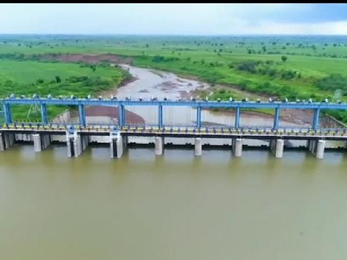 All the gates of Ghungshi Barrage opened! | घुंगशी बॅरेजचे सर्व गेट उघडले! All the gates of Ghungshi Barrage opened! | घुंगशी बॅरेजचे सर्व गेट उघडले!
