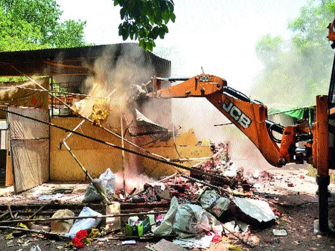 CIDCO premises: Strikes against the action increased the punishment of encroachment sword | सिडको परिसर : कारवाईविरोधात जनक्षोम वाढला अतिक्रमणाची टांगती तलवार