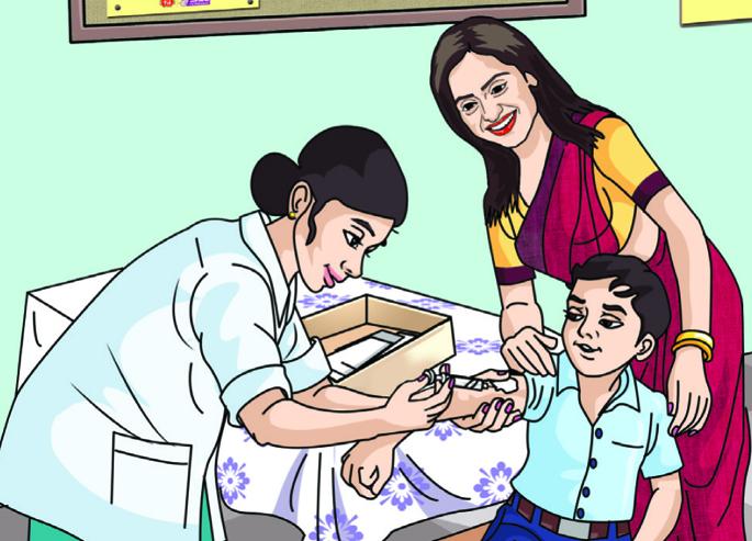 Vaccination of cattle, rubella through 63 9 4 teams | ६३९४ पथकांमार्फत गोवर, रुबेलाचे लसीकरण Vaccination of cattle, rubella through 63 9 4 teams | ६३९४ पथकांमार्फत गोवर, रुबेलाचे लसीकरण