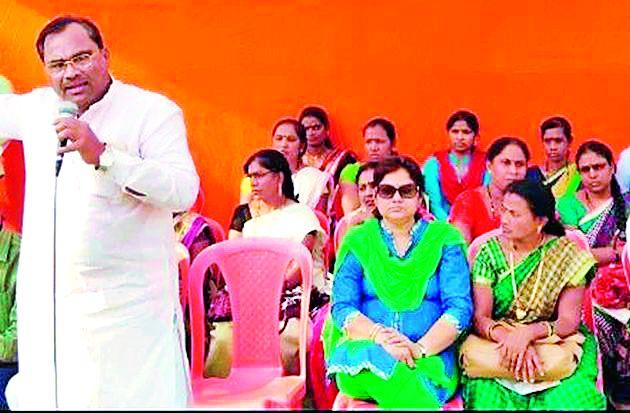 Jatpura Gate on the Movement | जटपुरा गेटवर धरणे आंदोलन Jatpura Gate on the Movement | जटपुरा गेटवर धरणे आंदोलन