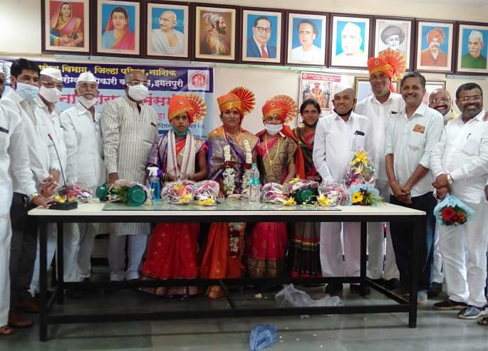 Vimal Gadhve as the Deputy Chairman of Igatpuri Panchayat Samiti | इगतपुरी पंचायत समितीच्या उपसभापतीपदी विमल गाढवे  Vimal Gadhve as the Deputy Chairman of Igatpuri Panchayat Samiti | इगतपुरी पंचायत समितीच्या उपसभापतीपदी विमल गाढवे