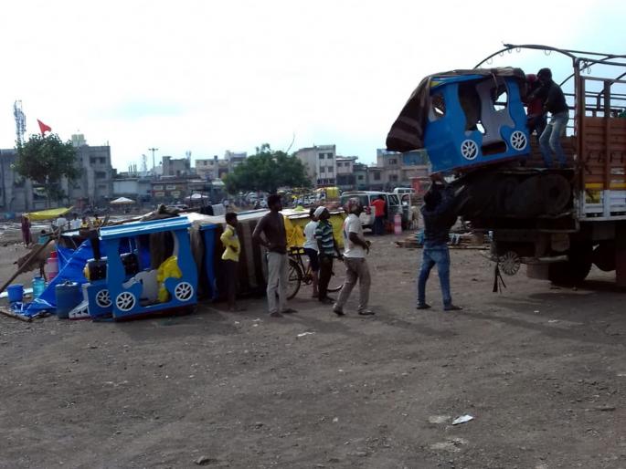 Preparation of Dussehra festival in full swing ... | दसरा महोत्सवाची तयारी जोरात... Preparation of Dussehra festival in full swing ... | दसरा महोत्सवाची तयारी जोरात...