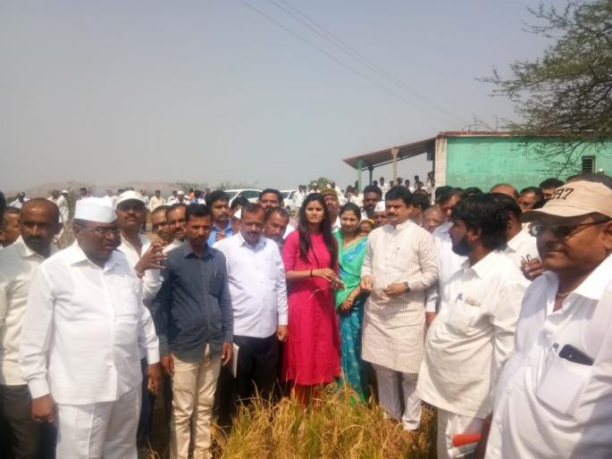 Horse riding behind the water supply system | जलसंधारणमंत्र्यांचे वराती मागून घोडे Horse riding behind the water supply system | जलसंधारणमंत्र्यांचे वराती मागून घोडे