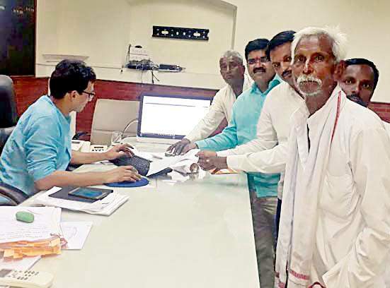  Demand for the benefit of the loan waiver scheme | कर्जमाफी योजनेचा लाभ देण्याची मागणी