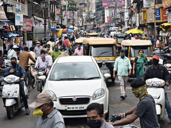 After relaxing, Kolhapur was buzzing again | Coronavirus Unlock : शिथिलता मिळाल्यानंतर कोल्हापूर पुन्हा गजबजले After relaxing, Kolhapur was buzzing again | Coronavirus Unlock : शिथिलता मिळाल्यानंतर कोल्हापूर पुन्हा गजबजले