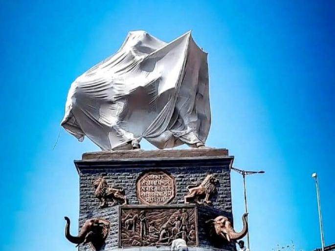 All eyes are on Kranti Chowk; The country's tallest statue of Chhatrapati Shivaji Maharaj's unveiled in a few hours | साऱ्यांचे लक्ष क्रांती चौकाकडे; देशातील सर्वाधिक उंच शिवछत्रपतींच्या पुतळ्याचे अनावरण काही तासांवर All eyes are on Kranti Chowk; The country's tallest statue of Chhatrapati Shivaji Maharaj's unveiled in a few hours | साऱ्यांचे लक्ष क्रांती चौकाकडे; देशातील सर्वाधिक उंच शिवछत्रपतींच्या पुतळ्याचे अनावरण काही तासांवर