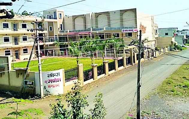 When the action taken at Ganeshmani Ganeshmala temple? | देवमाळीच्या गणेश मंगलम्वर कारवाई केव्हा?